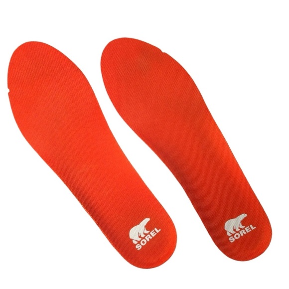 Sorel Orange Women’s Shoe Insoles, 9.5-10.5 shoe size - Picture 5 of 7